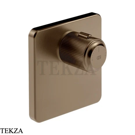 Gessi VENTI20 Термостат для душа, внешняя часть 65316-761, Coffee Bronze Br. PVD