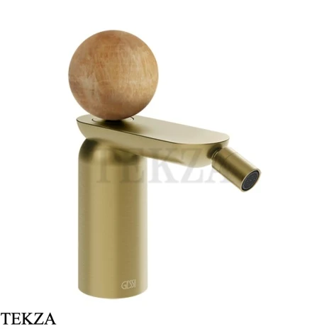 Gessi Perle Смеситель для биде без донного клапана 74368-727, шампань Brushed