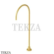 Zucchetti Helm Излив для ванны напольный Z92161.XP41, brushed gold PVD