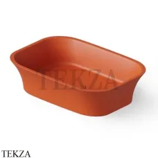 Dea Design Washbasins Раковина настольная 55х38 Solid Surface DD9030 550 7, Orange №7