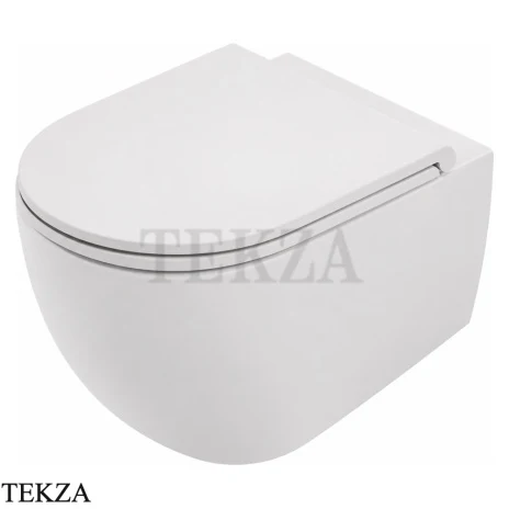 ArtCeram Vita унитаз подвесной чаша без ободка The.Reel VIV001 05 00, белый матовый