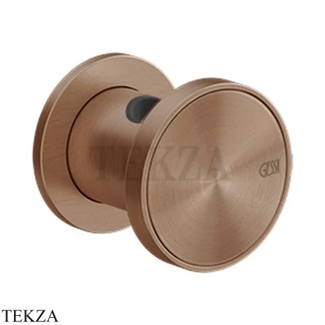 Gessi Origini MATERIC Держатель для душевой лейки фиксированный 66157-708, Copper Brushed