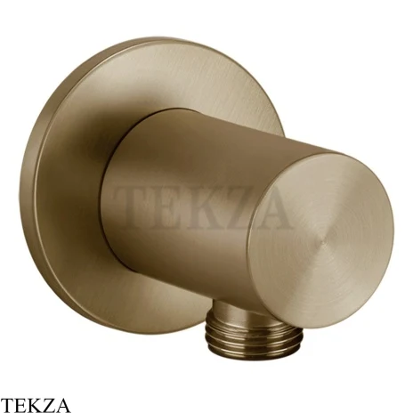 Gessi 316 SHOWER Вывод воды для ручного душа 54269-791, Deep Bronze Brushed PVD