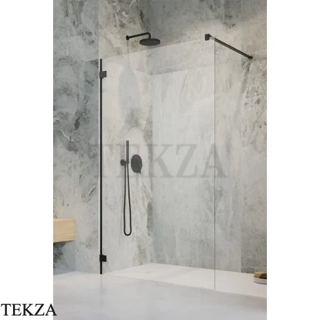 Radaway Essenza Pro Walk-in Душевое ограждение Walk-in неподвижное 50 см, 10103050-54-01, черный матовый