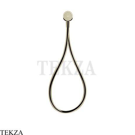 Gessi HI-FI Душевой комплект с магнитной лейкой, шланг из хромолюкс 63099-710, Brass PVD