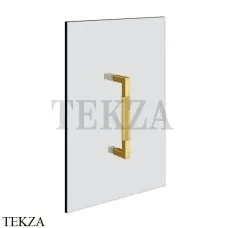 Gessi Shower G Rigato Ручка-держатель на стекло 20 см 67521-246, Gold PVD