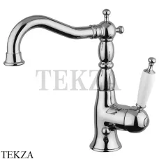 Migliore Oxford Смеситель для раковины, с донным клапаном 19134, хром глянец