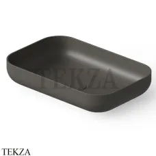 Dea Design Washbasins Раковина настольная 58х38 см Solid Surface DD9103 580 5, Graphite №5