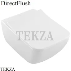 Villeroy & Boch Venticello Унитаз подвесной без ободка, сиденье микролифт 4611R001, белый глянец
