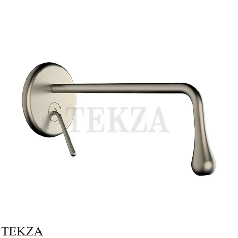 Gessi Goccia Смеситель для раковины под размер, внешняя часть 33690-149, Finox Brushed Nickel