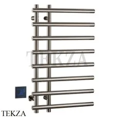 Boheme Uno Полотенцесушитель электрический круглый сухой 722-NB Nikel Brush