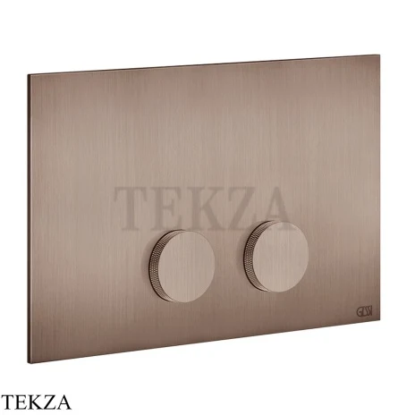 Gessi ANELLO Клавиша смыва для инсталляции Geberit Sigma 8 и Sigma 12 54623-708, Copper Brushed PVD