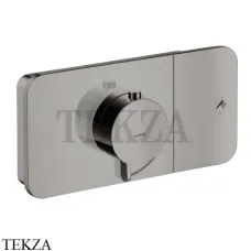 Axor ONE Термостат для душа 1 поток, внешняя часть 45711330, Polished Black Chrome