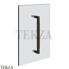 Gessi Shower G Rigato Ручка-держатель на стекло 30 см 67523-187, Aged Bronze