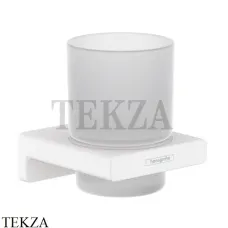 Hansgrohe AddStoris Стакан для зубных щеток настенный 41749700, белый матовый