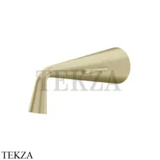 Gessi CONO Смеситель для раковины настенный, внешняя часть 45088-727, Brushed Brass (снято с производства)