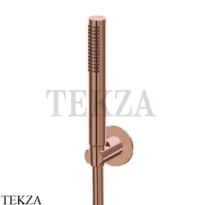 Newform Душевой комплект ручной душ стержневой из латуни 829.58.061, PVD Copper Bronze