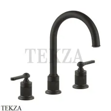 Gessi VENTI20 Смеситель для раковины зонтичный, с донным клапаном 65015-187, Aged Bronze