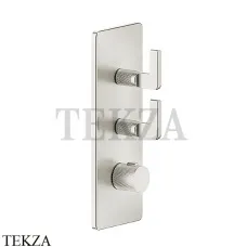 Gessi INCISO WELLNESS Термостат 2 выхода, внешняя часть 58204-720, Nickel PVD