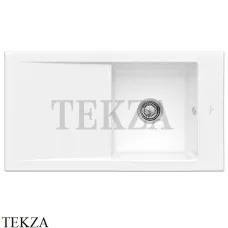 Villeroy & Boch Timeline flat Кухонная мойка вровень со столешницей 33071FR1, белый глянец, ceramicplus