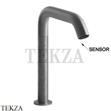 Gessi 316 MECCANICA Электронный смеситель с кран-фильтром 54280-239, Steel Brushed