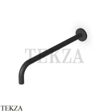 Zucchetti Кронштейн настенный 35 см для верхней лейки Z93027.N6, черный матовый