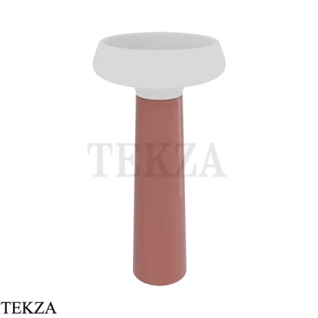 Flaminia Hasu пьедестал слив в пол HSCOLTC, терракотовый Terracotta глянец