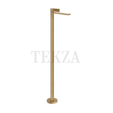 Gessi Inverso RIGATO Смеситель для раковины напольный, внешняя часть 73595-726, Warm Bronze Br. PVD