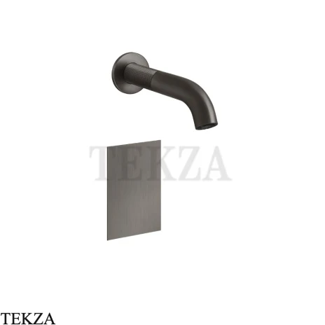 Gessi 316 CESELLO Электронный смеситель 20, внешняя часть 54415-707, Black Metal Brushed