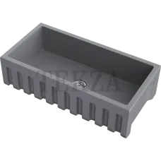 Omoikiri Mikura 91 Кухонная мойка Natceramic прямоугольная 4997090 pebble