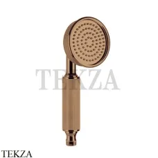 Gessi VENTI20 Душевая лейка с защитой от известкового налёта 65154-726, Warm Bronze Br