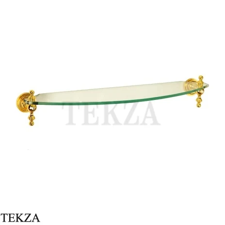 Boheme Imperiale Полка настенная, стекло 10407, золото глянец