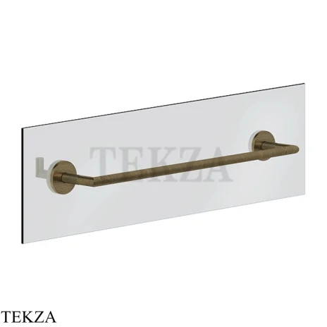 Gessi ANELLO Полотенцедержатель для крепления на стекло, 45 см 63826-713, Antique Brass