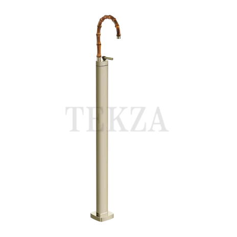 Gessi Jacqueline Смеситель для раковины напольный, внешняя часть 77095-720, никель глянец