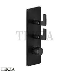Gessi INCISO WELLNESS Термостат 2 выхода, внешняя часть 58204-299, Black XL