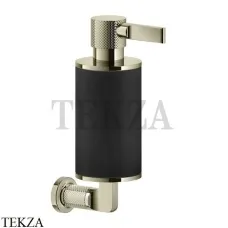 Gessi INCISO accessories Дозатор для жидкого мыла или лосьона, черный 58514-720, Nickel PVD