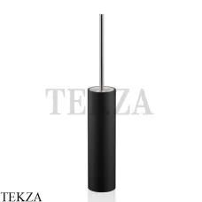 Decor Walther Stone Black SBG Туалетный ершик напольный 0970865, черный матовый-stainless steel