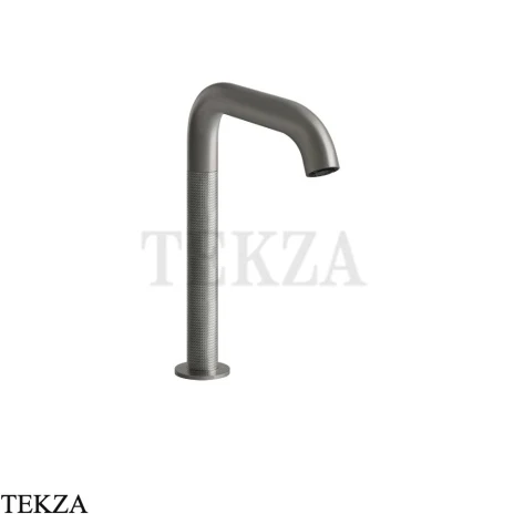 Gessi 316 CESELLO Электронный смеситель высокий, с кран-фильтром 54480-239, Steel Brushed