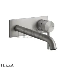 Gessi 316 CESELLO Смеситель для раковины длинный, внешняя часть 54490-239, Steel Brushed