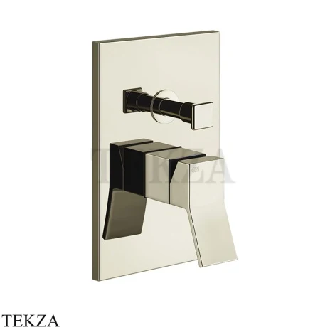 Gessi RETTANGOLO K Смеситель для душа 2 потока, внешняя часть 53079-720, Nickel PVD