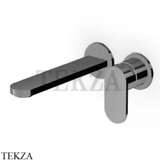 Zucchetti Octo Смеситель для раковины 180, внешняя часть ZOC744.C51, brushed metal black