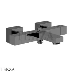 Gessi RETTANGOLO K Смеситель термостатический для ванны и душа 20111-706, Black Metal