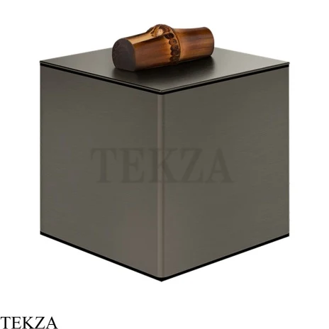 Gessi Jacqueline Ёмкость-шкатулка для хранения 77567-707, black хром Brush
