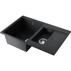 Omoikiri Daisen 78-2 Кухонная мойка Artgranit две чаши 4993334 черный