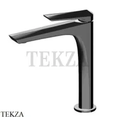 Newform Delta Zero Смеситель для раковины средний, без гарнитура 72214.01.093, черный матовый