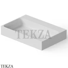 Dea Design Washbasins Раковина настольная прямоугольная 60х41 Solid Surface DD9083 600 18, White №18