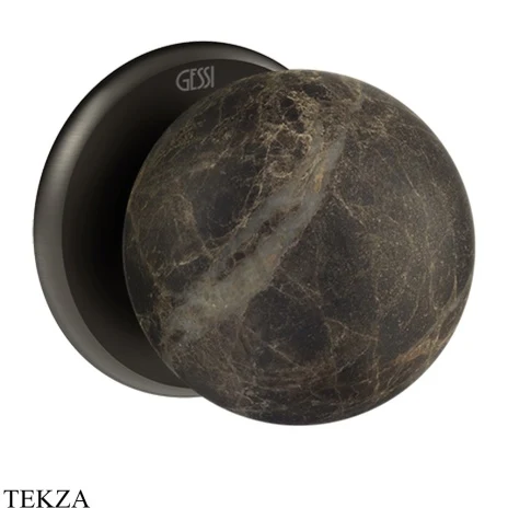 Gessi Perle Смеситель-рычаг управления, внешняя часть 74147-707, black хром Brush