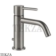 Gessi Emporio Via Tortona Смеситель для раковины, с донным клапаном 18601-149, Finox Brushed Nickel