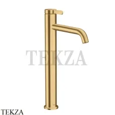 Axor ONE Смеситель для раковины 260, с донным клапаном 48002250, Brushed Gold