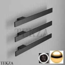 BRONER Scompartimento H/V Электрический полотенцесушитель 60 с кнопкой, SM.007.060.0000.G, золото глянец